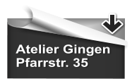 Atelier Gingen Pfarrstr. 35